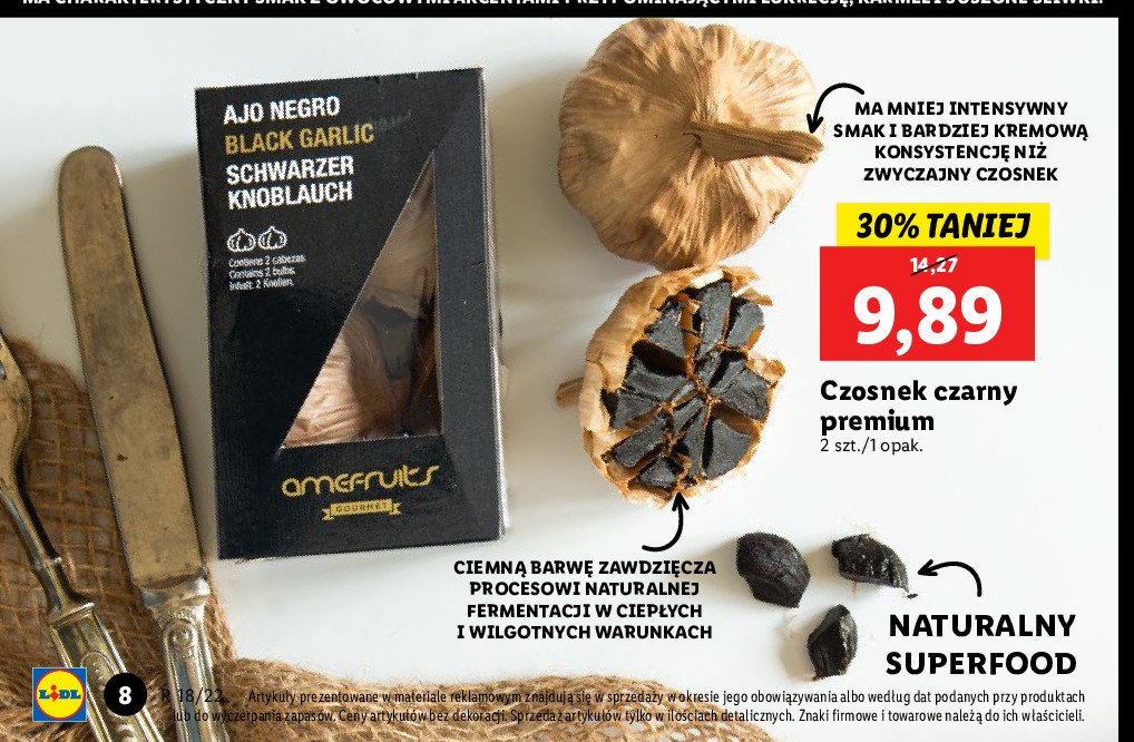 Czosnek czarny AJO NEGRO promocja