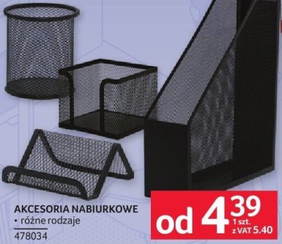 Akcesoria nabiurkowe różne rodzaje promocja w Selgros