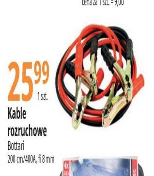 Kable rozruchowe 400 a 200 cm Bottari promocja