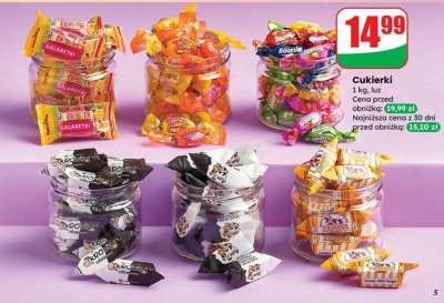 Cukierki promocja w Dino