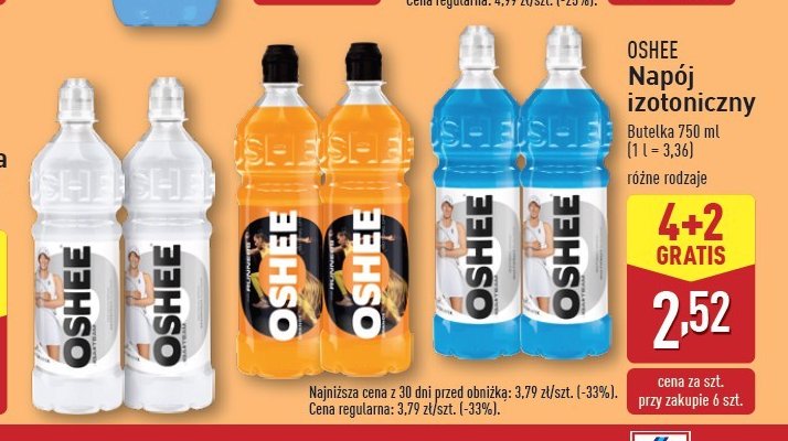 Nap贸j izotoniczny pomara艅czowy Oshee promocja