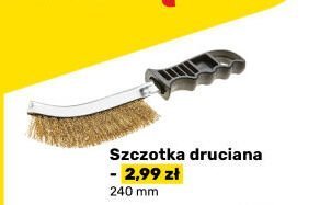 Szczotka druciana 240 mm Bricomarche promocja w Bricomarche