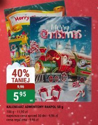 Cukierki kalendarz adwentowy Merci promocja w bi1