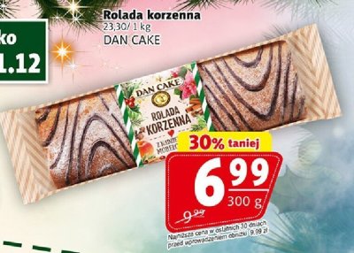 Rolada korzenna Dan Cake promocja w Prim Market