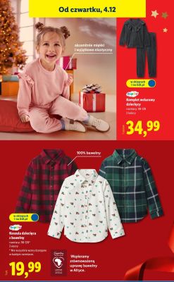 Komplet welurowy dziecięcy lupilu promocja w Lidl