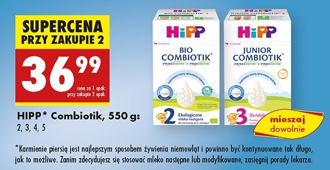 Mleko 3 Hipp junior combiotik promocja