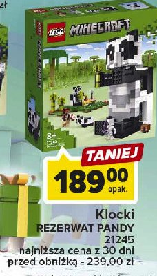 Klocki 21245 Lego minecraft promocja