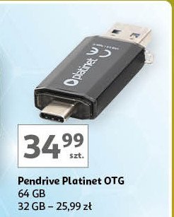 Pendrive otg 32 gb Platinet promocja