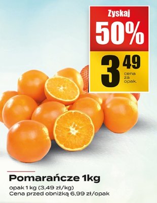 Pomara艅cze Sanlucar promocja w Supeco