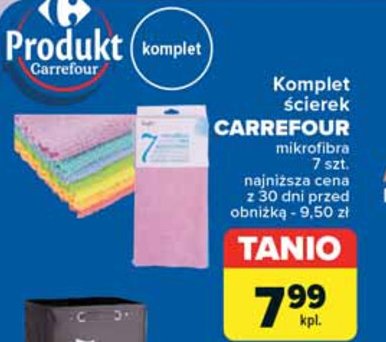 Ścierki Carrefour promocja