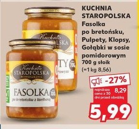 Go艂膮bki w sosie pomidorowym Kuchnia staropolska promocja