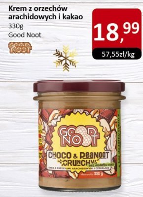 Krem z orzechów arachidowych i kakao Good Noot promocja w Market Point