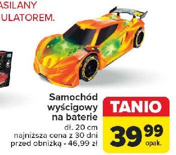 Samochód wyścigowy promocja w Carrefour