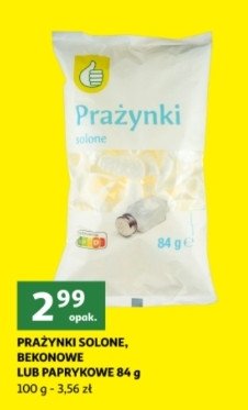 Prażynki bekonowe Podniesiony kciuk promocja
