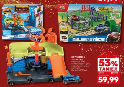 Zestaw City Hot Wheels promocja w Kaufland
