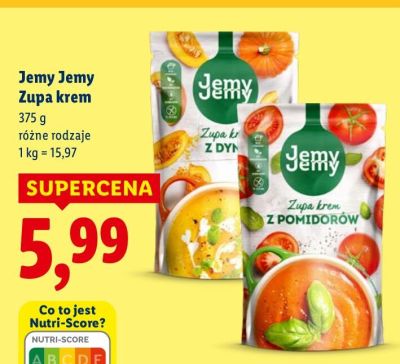 Zupa krem z dyni Jemy Jemy promocja w Lidl