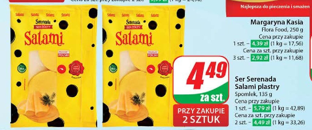 Ser salami Serenada promocja