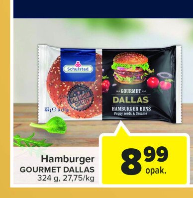 Bułki dallas burger Schulstad promocja