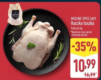 Kaczka tuszka promocja w Aldi
