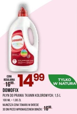 P艂yn do prania promocja w Drogerie Natura