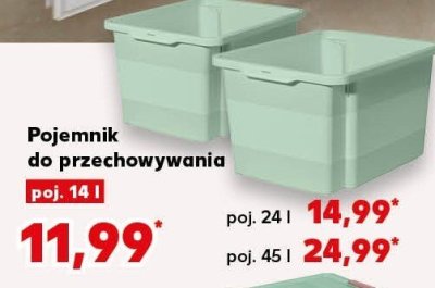 Pojemnik do przechowywania 45 l promocja w Kaufland