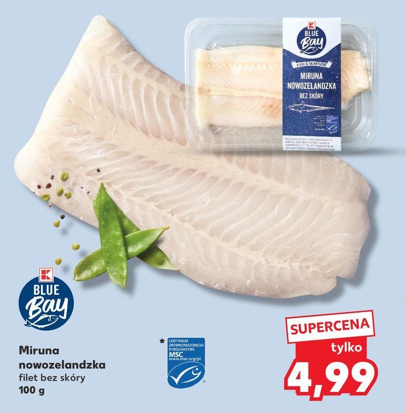 Miruna nowozelandzka filet K-classic blue bay promocja