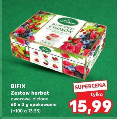 Zestaw herbat owocowych 60x2 g promocja w Kaufland