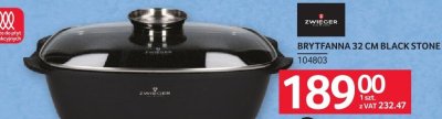 Brytfanna 32 cm Black Stone ZWIEGER promocja w Selgros
