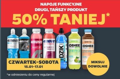 Napój funkcyjny promocja w Netto