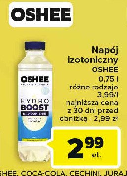 Nap贸j nawodnienie lemon Oshee hydro boost promocja