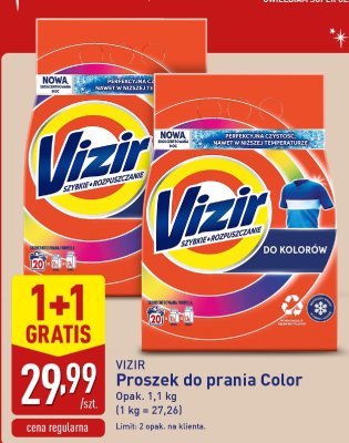 Proszek do prania Vizir Color promocja w Aldi