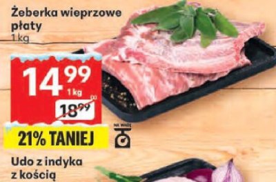 Udo z indyka z kością promocja w Delikatesy Centrum