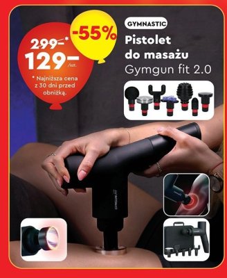 Pistolet do masa偶u gymgun fit 2.0 Gymnastic promocja