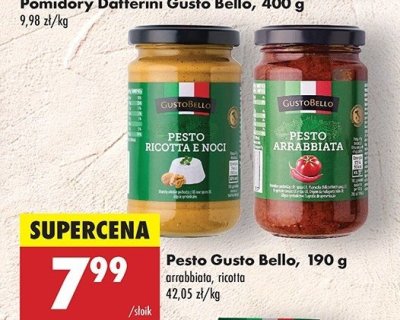 Pesto arrabbiata Gustobello promocja