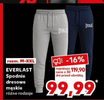 Spodnie dresowe męskie EVERLAST różne rodzaje promocja w Kaufland