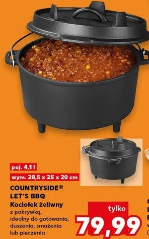 Kociołek żeliwny 4.1 l K-classic countryside promocja w Kaufland