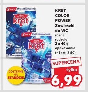 Zawieszka color power water lay Kret promocja