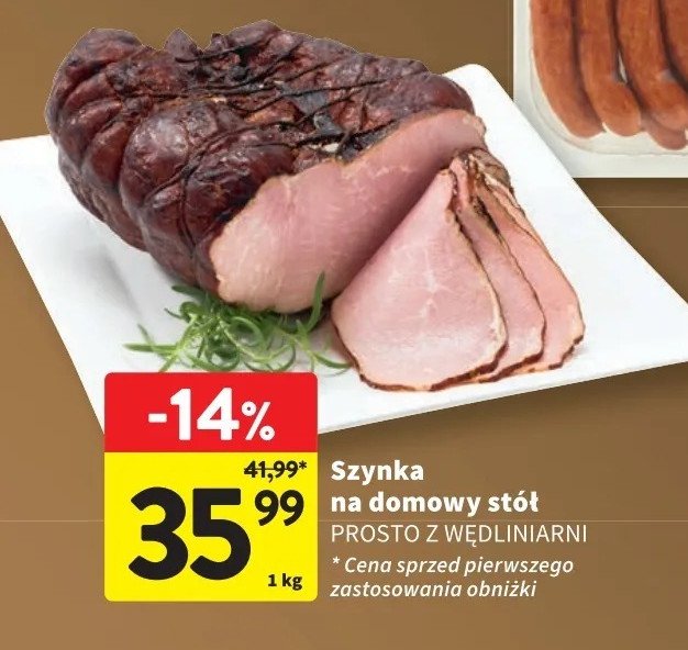 Szynka na domowy stół Prosto z wędliniarni promocja