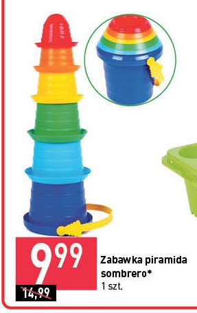 Zabawka piramida sombrero promocja