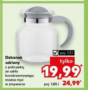 Dzbanek szklany 1.85 l promocja