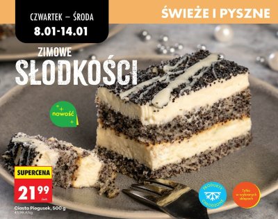 Ciasto Piegusek, 500 g Biedronka promocja w Biedronka