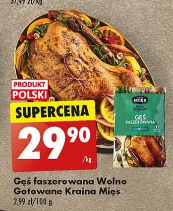 Gęś faszerowana Kraina mięs promocja