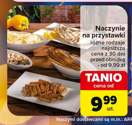 Naczynie na przystawki promocja