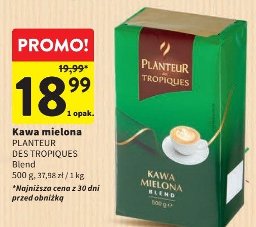 Kawa Planteur des tropiques blend promocja
