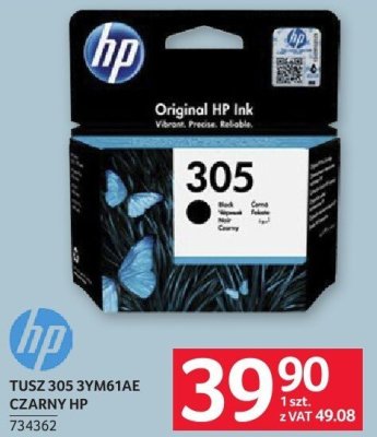 Tusz HP TUSZ 305 3YM61AE CZARNY HP promocja w Selgros