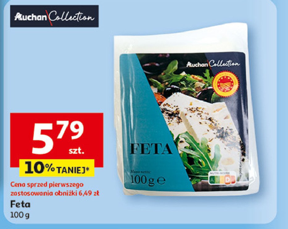 Ser feta AUCHAN COLLECTION promocja