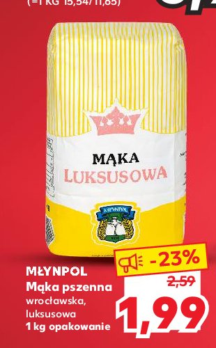 Mąka wrocławska Młynpol promocja
