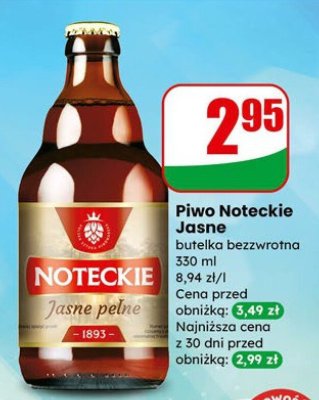 Piwo promocja w Dino