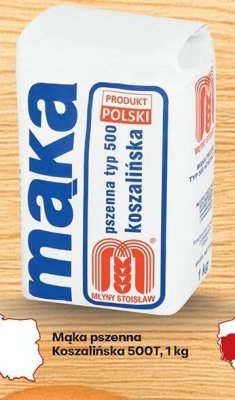 Mąka pszenna 500T, 1 kg promocja w Biedronka