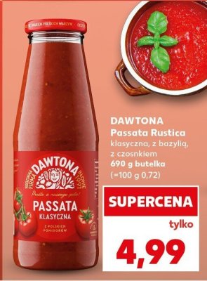 Passata Rustica z czosnkiem promocja w Kaufland